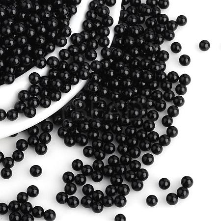 Imitation Pearl Acrylic Beads OACR-S011-3mm-Z25-1