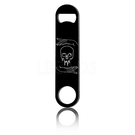 430 Stainless Steel Bottle Openers AJEW-WH0259-016-1