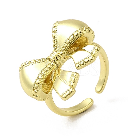 Brass Cuff Rings for Women RJEW-D026-02G-1