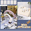 100Pcs Ractangle Kraft Paper Necklace Earring Display Cards AJEW-TA0001-26B-8