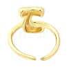 Rack Plating Brass Open Cuff Rings RJEW-S394-01G-J-3