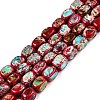 Natural Imperial Jasper Beads Strands G-N342-62F-1