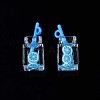 Imitation Drink Resin Pendants CRES-S359-32C-2