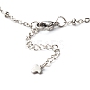 304 Stainless Steel Satellite Chains Necklace NJEW-JN03594-01-6
