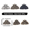 24Pcs 3 Colors Alloy Pendants FIND-SC0005-05-2