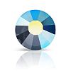 Preciosa&reg Crystal Hotfix Flatback Stones Y-PRC-HSS12-40080-200-2
