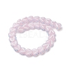 Heart Handmade Lampwork Beads Strands LAMP-G150-01J-2