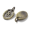 Tibetan Style Brass Pendants KK-M284-31AB-2