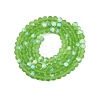 Transparent Glass Beads Strands EGLA-A044-T4mm-MB11-3
