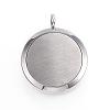 316 Surgical Stainless Steel Diffuser Locket Pendants STAS-P102-065G-3