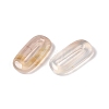 Natural white Agate Oval Pendants G-N342-105B-2