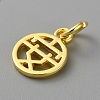 Alloy Pendants with Chinese Characters LS-FIND-WH0159-63G-20-2
