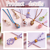   9Pcs 9 Colors Braided Cotton Thread Cords Macrame Pouch Necklace Making FIND-PH0010-47A-4