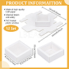 Cardboard Drawer Gift Storage Boxes with Clear Cover CON-WH0092-72A-01-2