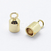 Brass Cord Ends KK-K206-04G-2
