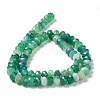 Natural Banded Agate/Striped Agate Beads Strands G-E605-A02-02C-4