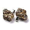 Natural Dalmatian Jasper Pendants G-B127-05P-08-3