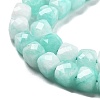 Natural Quartz Imitation Amazonite Beads Strands G-C179-B21-01-4