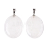 Natural Quartz Crystal Pendants G-T138-207C-3
