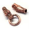 Alloy Spring Gate Rings PALLOY-R089-31R-2