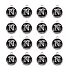 Platinum Plated Alloy Charms X-ENAM-S118-02N-P-2