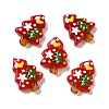 Christmas Theme Handmade Lampwork Beads X-LAMP-G162-06B-1