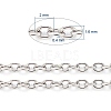 304 Stainless Steel Cable Chains CHS-F006-02B-P-3