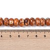 Dyed Synthetic Imperial Jasper Beads Strands G-P529-E01-A01-4