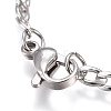 Non-Tarnish 304 Stainless Steel Figaro Chain Necklaces NJEW-I065-33-A-2