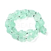 Transparent Glass Enamel Beads Strands GLAA-B021-06E-2