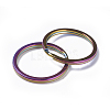 Ion Plating(IP) 304 Stainless Steel Split Key Rings STAS-L216-09B-2