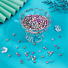490Pcs 7 Style Spray Painted Acrylic Beads ACRP-PH0001-09-2