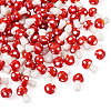 5 Strands Mushroom Handmade Lampwork Beads Strands LAMP-CD0001-09-2