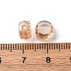 Electroplate Glass Beads EGLA-U003-01A-4