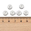 Brass Grade A Rhinestone Spacer Beads RB-A014-Z8mm-02S-2