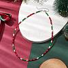 MIYUKI Round Rocailles Beaded  Necklaces X1-NJEW-TA00160-2