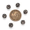 Brass Rhinestone Beads RB-H041-12-3