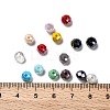 15 Colors Electroplate Glass Beads EGLA-JP0002-02E-6mm-3