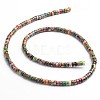 Dyed Natural Imperial Jasper Beads Strands G-M276-06-B-2