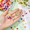 Opaque Acrylic Beads MACR-SP0002-06B-4