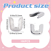 304 Stainless Steel Spiral Bone Tips STAS-WH0043-20B-2