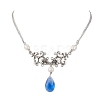 Pearl & Teardrop Glass Jewelry Set SJEW-JS01291-3