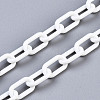 Handmade Opaque Acrylic Paperclip Chains KY-S166-002K-4