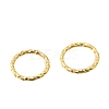 Brass Closed Jump Rings X-KK-B147-05C-G-2