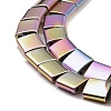 Electroplated Non-magnetic Synthetic Hematite Beads Strands G-G089-B02-13-3