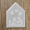 Easter Theme House with Butterfly & Flower Pattern DIY Silicone Table Lamp Molds SIMO-G008-01C-4