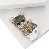 Cat Shaped Alloy Enamel Pins PW-WG2C75B-01-4