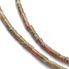 Natural Unakite Beads Strands G-H255-13-2