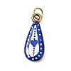 Printing 304 Stainless Steel Pendants STAS-K304-12B-G-1