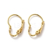 Brass Leverback Earring Findings LS-KK-Z007-26C-1